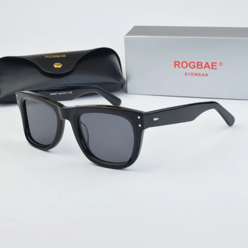 ROGBAE Luxury Sunglasses Designer 0502 Brand Sunglass Men and Ladies Sun glasses Protection Travel High Quatity Eyeglasses uv400