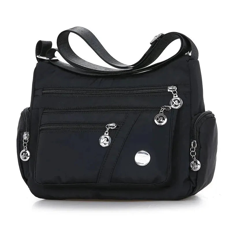 Women Nylon Waterproof Bag Messenger Bags For Lady Crossbody Large Capacity Travel Shoulder Bag Casual Handbags High Quality