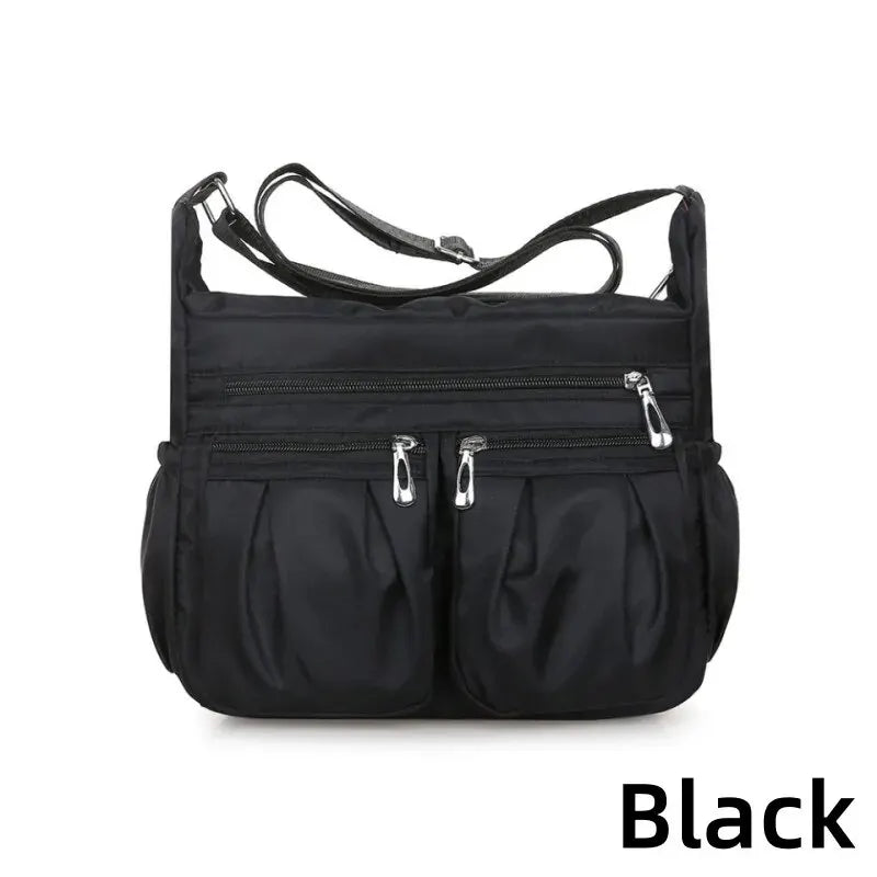 Women Nylon Waterproof Bag Messenger Bags For Lady Crossbody Large Capacity Travel Shoulder Bag Casual Handbags High Quality