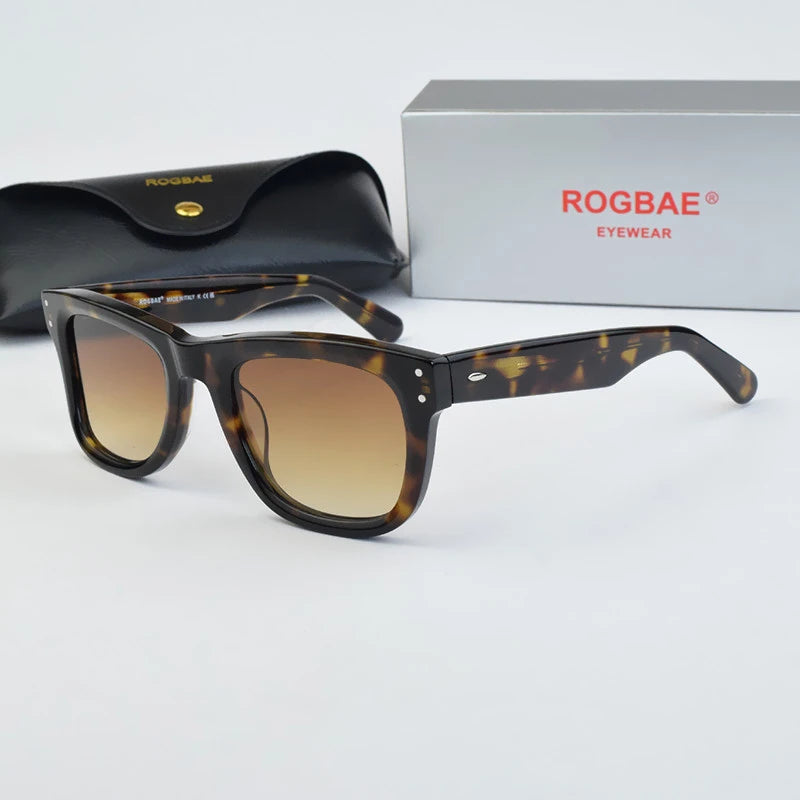 ROGBAE Luxury Sunglasses Designer 0502 Brand Sunglass Men and Ladies Sun glasses Protection Travel High Quatity Eyeglasses uv400