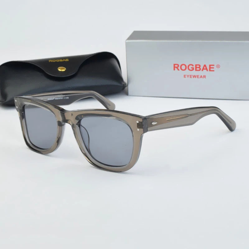 ROGBAE Luxury Sunglasses Designer 0502 Brand Sunglass Men and Ladies Sun glasses Protection Travel High Quatity Eyeglasses uv400