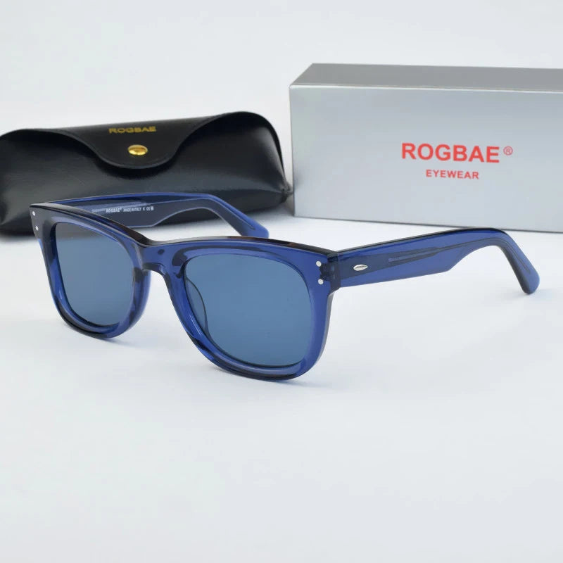 ROGBAE Luxury Sunglasses Designer 0502 Brand Sunglass Men and Ladies Sun glasses Protection Travel High Quatity Eyeglasses uv400